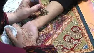 Quick henna motif