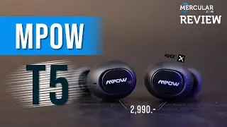 รีวิว Mpow T5 (M5) - หูฟัง True Wirless เสียงดี พร้อม AptX ราคา 2,990 บาท