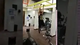 climbing & Hanging Ladder Ali Murtza training