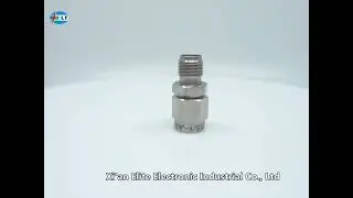 Stainless Steel RF Adapter 3.5mm Male To 2.4mm Female Millimeter Wave Adapters
