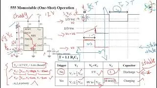 Sequential 16 555 IC Monostable Operation