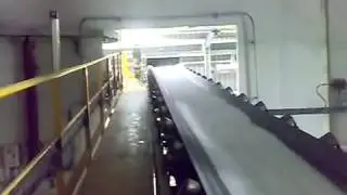 Engro enVen 1.3 First Prilling Tower Prilling urea on conveyor belt