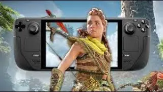 Horizon Forbidden West Benchmark @ 800p 60hz on Steam Deck with FSR 2.2