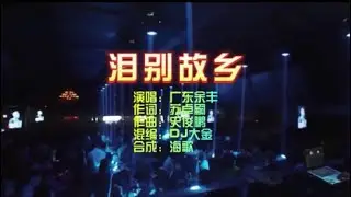 广东余丰 《泪别故乡》DJ大金版 KTV 导唱字幕 （备有伴奏视频）