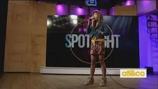 America's Got Talent's Angelica Hale performs on Atlanta and Company