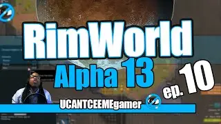 RimWorld Alpha 13 - Ep 10 - Tunnel Wall Trap Defensive Method - Lets Play