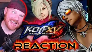 Krimson KB Reacts: BEST TRAILER YET!! -  KOF XV | Official Trailer