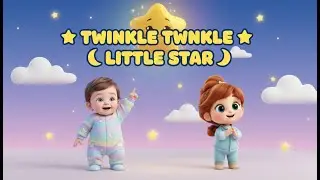 Twinkle Twinkle Little Star 🌙 | Sleep Song for Babies 😴 | Calm Bedtime Music