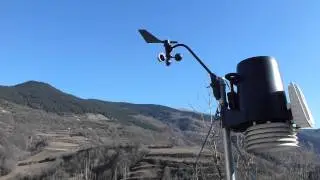 Anem&ograve;metre i penell, feina a dojo... 4/12/2012 MeteoRibes - Ribes de Freser