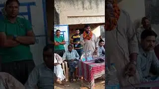 Nerdhaley umedwar Bhupendar singh Aasusar ko Gajusar gav me kelo se tolkar gavwalo ne swagat keya