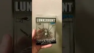 LUNKERHUNT PHANTOM SPIDER #lunkerhunt #topwater #bassfishing #floating #fishing #mysterytacklebox