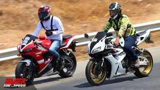 Yamaha R6 (2003-2004) 🆚 Honda CBR1000RR (2006-2007) 🏁 5 DRAG RACING 🚦🏍️🏍️