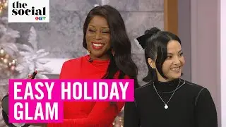 Easy Holiday Glam! | The Social