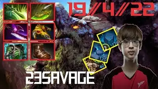 23savage Tiny Carry Gameplay Patch 7.31b - Dota 2 Full Gameplay player perspective.