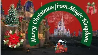 Christmas at Magic Kingdom! Holiday Decorations, Characters & Festive Atmosphere