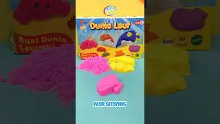 Cuma Mainan Pasir Kinetik Anak Tapi Serasa Nyelam di Laut ?! 😍 | MAGIC SAND DUNIA LAUT