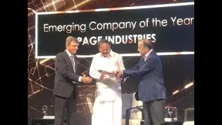 Page Industries gets ET Award for Emerging Company of the Year | ET Awards 2018