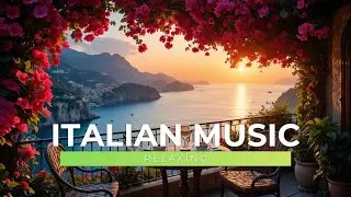 Italian Villa Nights 🌙 Soft Jazz & Romantic Guitar Flow
