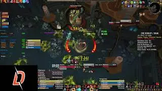 Waycrest+19 (Raging, Necrotic) Fury Warrior 8.1.5