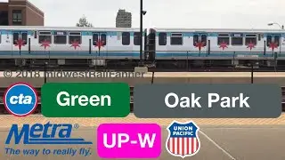 (4K) Rush Hour at Oak Park