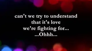 Can't We Try  || Lyrics ||  Dan Hill and Vonda Shepard