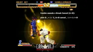 Marco: Treinando uns combos... | Garou: Mark Of The Wolves