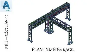 AUTOCAD PLANT 3D TUTORIAL BAHASA INDONESIA - MEMBUAT PIPE RACK