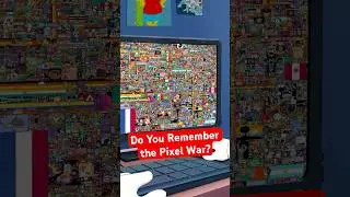 It&rsquo;s 2022 & you&rsquo;re joining the Pixel War 🗺️#animation #reddit #2022 #nostalgia #pixel #pixelwar