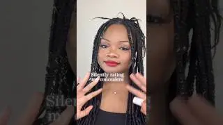 Silently rating my concealers #adorinqyoo #makeup #makeuptutorial