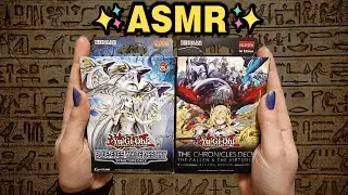 ASMR Unboxing YuGiOh Chronicles & Blue-Eyes White Destiny✨