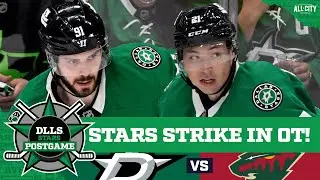 Seguin&rsquo;s OT Tally Lifts Stars To 3-2 Victory Over Wild | DLLS STARS POSTGAME