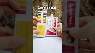 Golden Pearl Light N Glow Fairness Cream pH Test #shortsfeed #shortsvideo #phtest