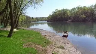 Kupa, calm river