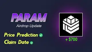 PARAM AIRDROP New Update | PARAM AIRDROP Price Prediction | Param Airdrop Claim | Param Gaming claim