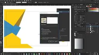 How to replace logo, Qr code or images on ai business card template