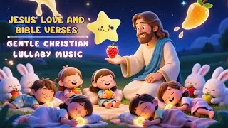 Gentle Christian Lullaby Music for Kids to Sleep Peacefully with Jesus' Love and Bible Verses