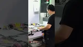 The process of laminated packaging bags in roll