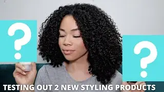 CURLSMAS Day 4: Testing Out 2 New Styling Product 👀  | SHOOK By These Results!