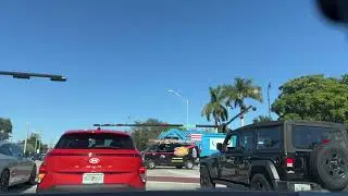 Stock Video Timelapse Of POV Driving Through Deerfield Beach Florida