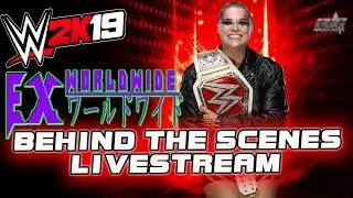 WWE 2K19 ADG Universe Ex Livestream (Behind The Scenes)