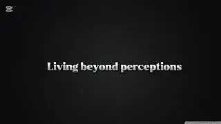 Unfiltered Truth || Living Beyond Perceptions 🤍