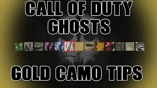 Call of Duty Ghosts: Gold Camo Breakdown - Snow Camo Walkthrough in Cod Ghosts