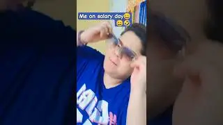 me on salary day happy day# short video