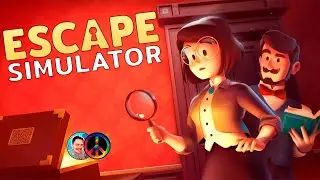 Золотая палата и Палата опасности  - Escape Simulator Прохождение Paciphisto и DVAPlay