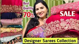Saree Haul/Partywear Sarees/Handwork Saree/Jimmy choo saree/Flipkart Saree/ flipkart Haul#saree#best