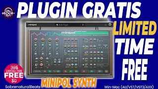 🎁GRATIS LIMITED TIME MINIPOL SYNTH DE KARANYI SOUNDS SONIDOS RETRO ANALOGOS PARA TUS BEATS🔥👇👇