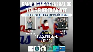 GABRIEL BURGOS vs V&Iacute;CTOR BARRIENTOS - 10/09/2025