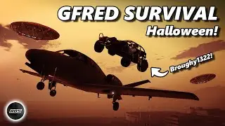 Hunting @broughy1322 For Halloween! - GTA 5 Gfred Survival Pilot's Perspective