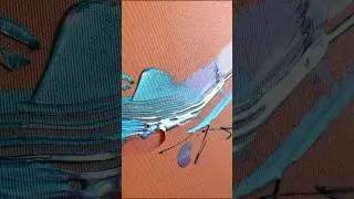 Easy & Eye-catching Abstract Painting with a Secret Tool