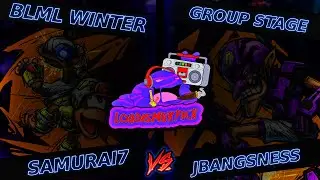 BLML WINTER TOURNAMENT GROUP STAGE R2 - SaMuRaI7 vs Jbangsness (Complete Bo5)